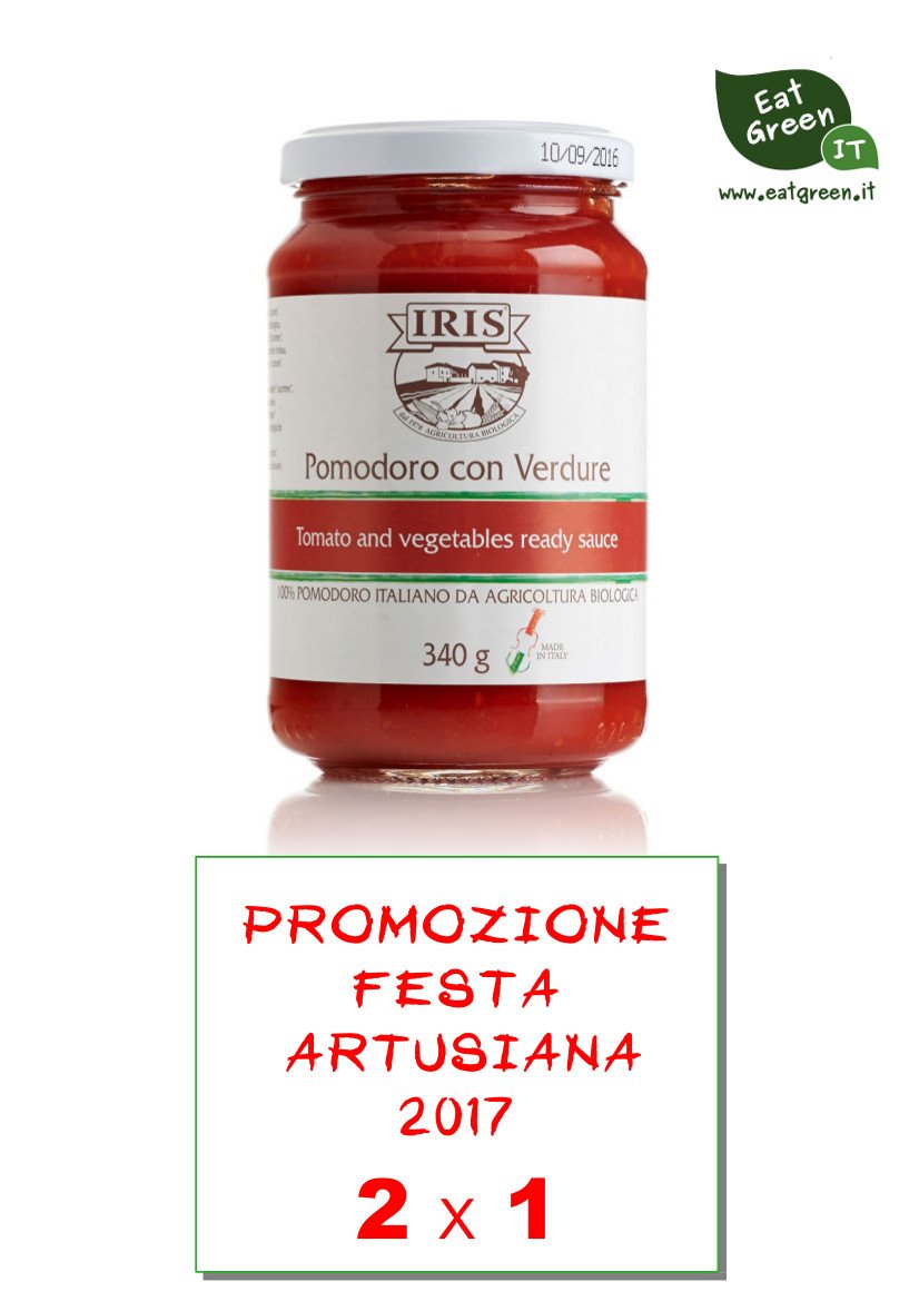 Solo allo stand di <a href="/EatGreenIT/">EatGreenIT</a> presso la #FestaArtusiana il pomodoro con verdure è in promozione 2x1 eatgreen.it/passata-e-sugh…