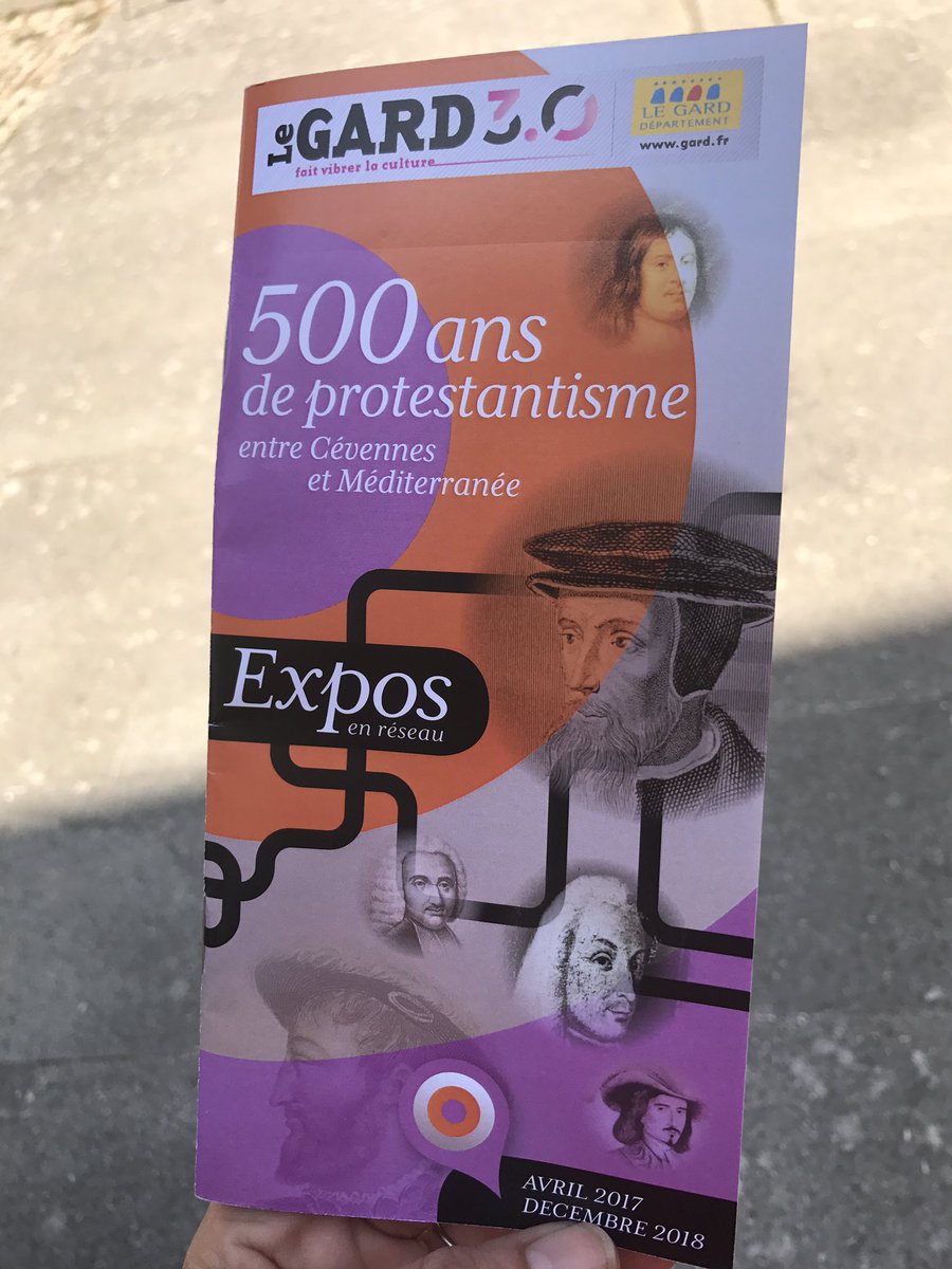 FPFCom's tweet photo. Quand le département du @Gard valorise les 500 ans du protestantisme et toutes les initiatives dans un livret tiré à 30000 ex ! @clavairoly https://t.co/t0ngfGZbzn