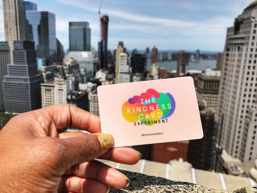 KelaWalker's tweet photo. You know that saying "throw kindness like confetti" well it's real with this card. 
@TheKindnessCard is a real and… https://t.co/b1z8eFt0Xw https://t.co/MfoHnsEWe9