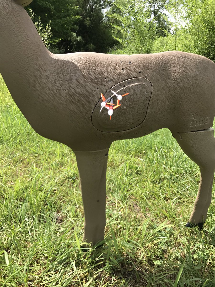 Nothing but tight groups today with the Matthews Monster Chill today! #MatthewsArchery