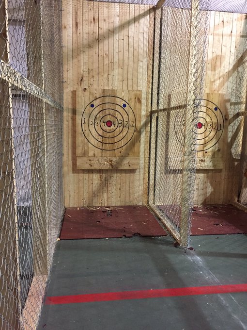 I did some ax throwing over the weekend https://t.co/QHhHkpoRgZ