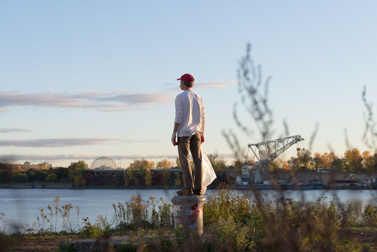 .<a href="/LandMarkRepere/">LandMarksRepères2017</a> brings Douglas Scholes to the Lachine Canal National Historic Site as the Wanderer. #Canada150 buff.ly/2sGUTIX