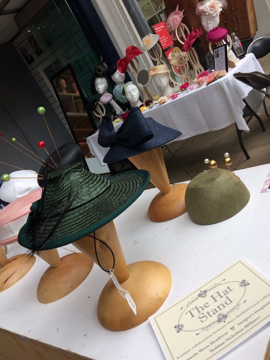 CuratorBronwen's tweet image. Fell in love with this boater today made by @ImogensImagine Thank-you @HatStandSheff for having me.
