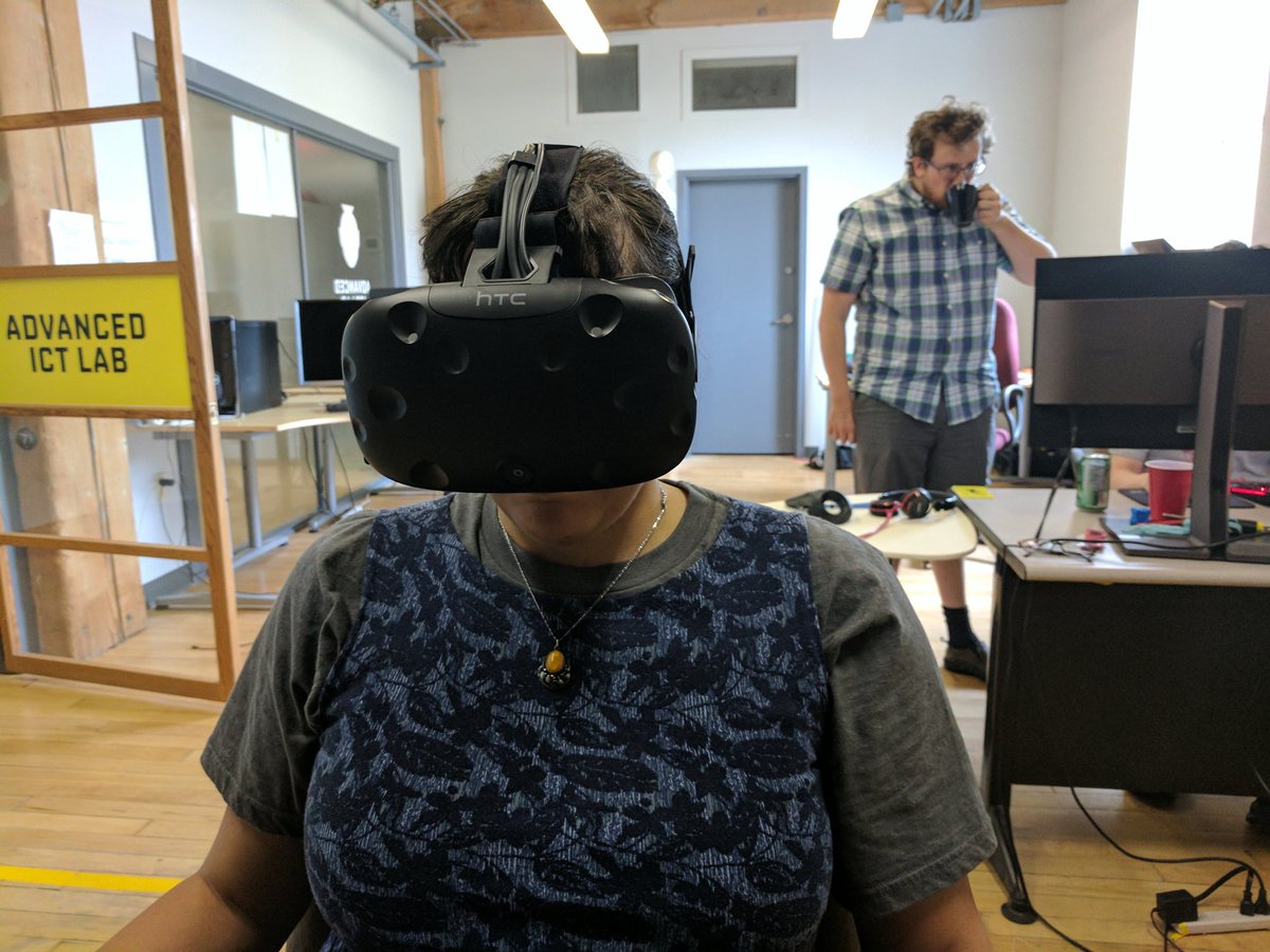 BitSpaceDevelop's tweet photo. Working with our friends at @ZenFri on #VirtualReality user experience testing. #ux #vr #innovation https://t.co/PDoNVXwFIN