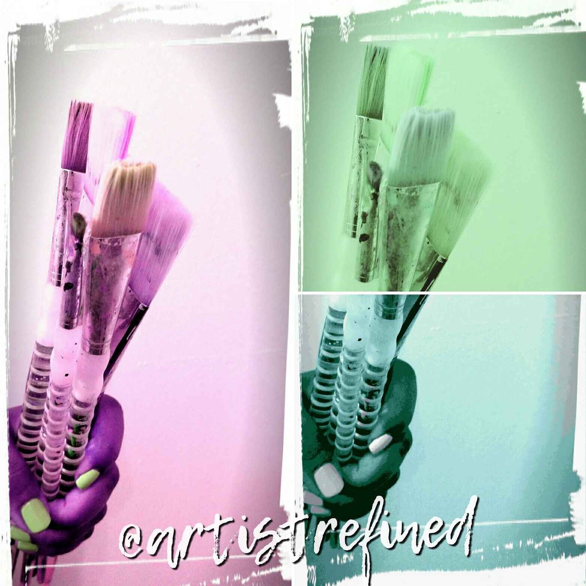 artistrefined's tweet photo. Happy Friday! What are you creating today?#paintbrush #artist #brushes #color #colorjoy #acrylic #paint #keepcreating #dowhatyoulove ✨✨ https://t.co/jm87xyrRxO