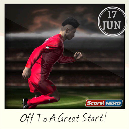 2007jackson's tweet image. Off To A Great Start! #scorehero itunes.apple.com/gb/app/Score!-…