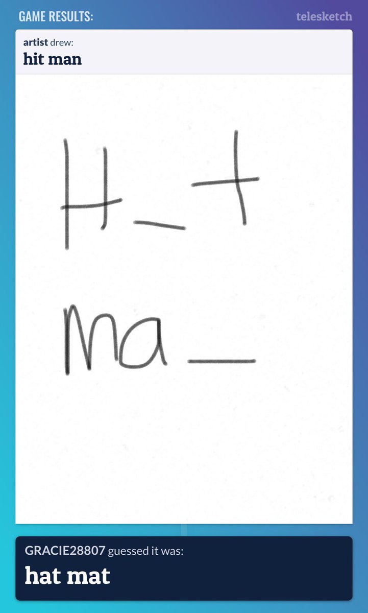 Telesketch tweet media