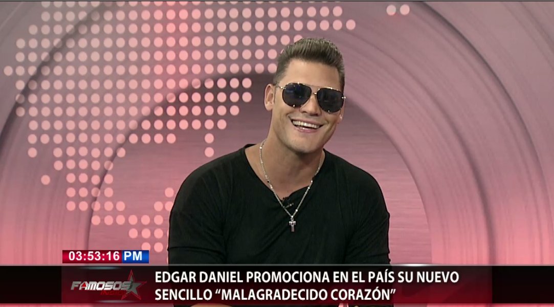 cdn37's tweet photo. #FamososInside: #EdgarDaniel promociona en el país su nuevo sencillo “Malagradecido corazón” #NCDN https://t.co/XJCCASNkJn