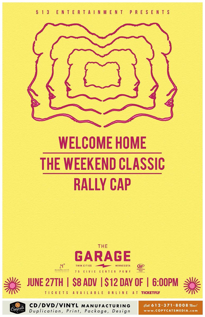rallycapmn's tweet photo. Saturday and Tuesday! https://t.co/l0lICeBIWz