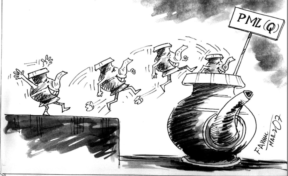 takhalus's tweet photo. This cartoon could be used endlessly, with minor edits, in every decade of Pakistani history. https://t.co/PHHrQyJDzI