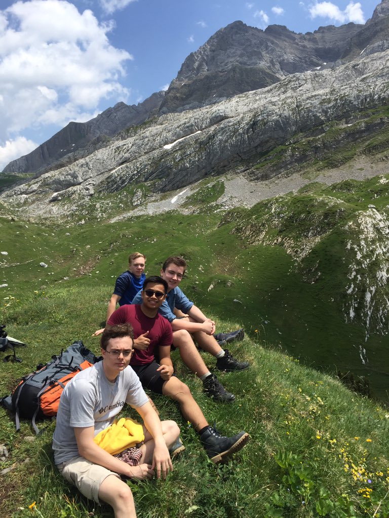 Day 1 Complete. Many aching muscles but everyone is healthy and looking forward to dinner overlooking the lake <a href="/NAE_Expeditions/">NAE Expeditions</a> <a href="/bis_ad/">BIS Abu Dhabi</a>