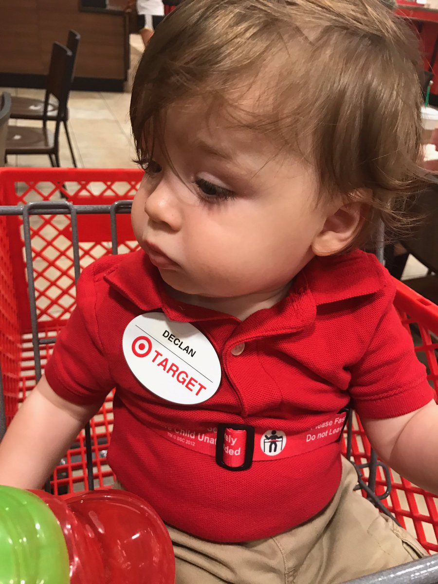 I had a surprise visitor today at work ready to clock in #TargetDad #PrideandJoy @markmanTGT <a href="/Donscarface24/">Ryan Bitting</a> <a href="/KhadijahHR1256/">Khadijah</a>
