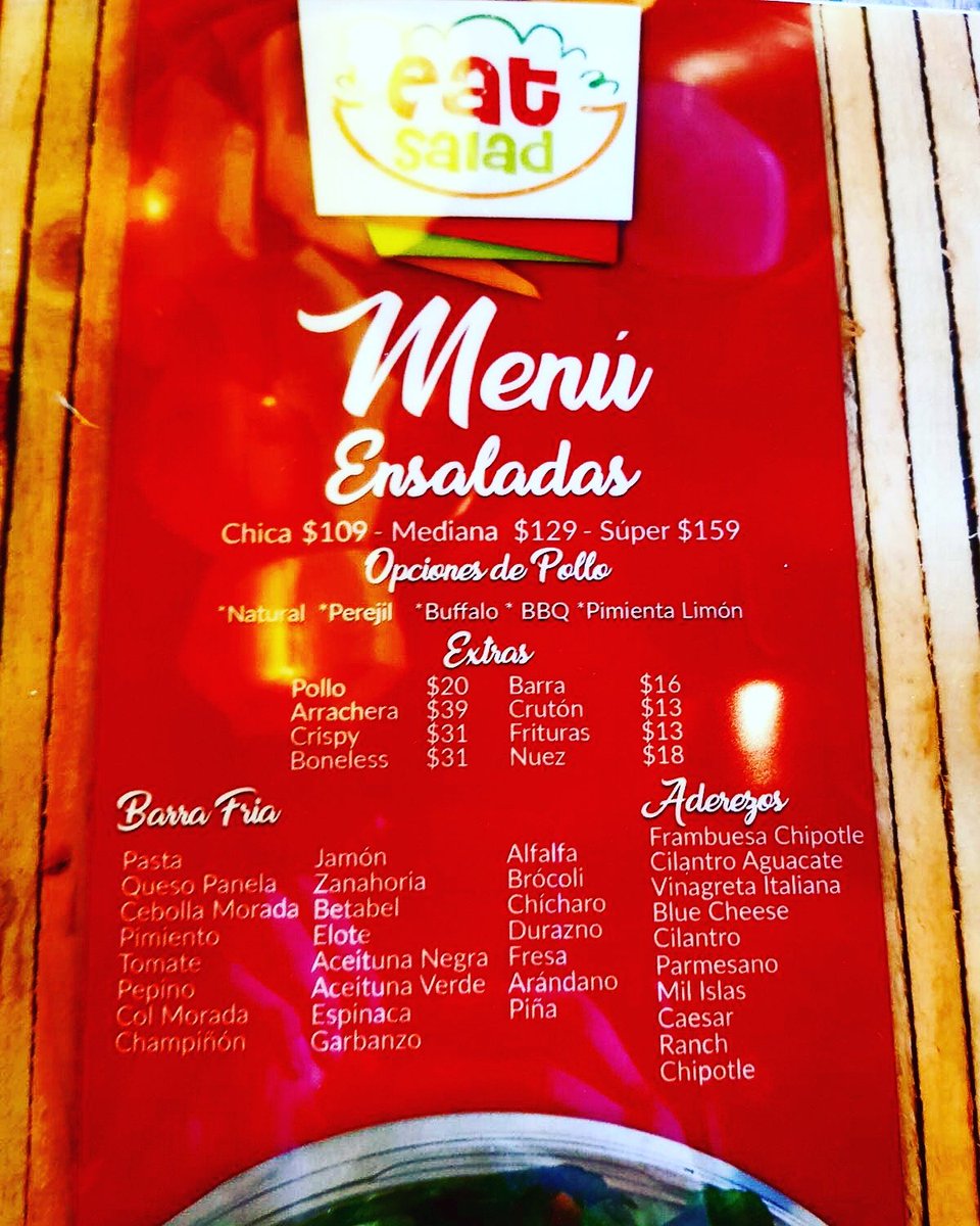 estudihambre's tweet photo. Mis niños ya esta abierto Eat Salads Navarrete. Blvd Navarrete esq con Sahuaripa #105 Teléfono: 2166655 #EatSalads https://t.co/re88AiDeIO