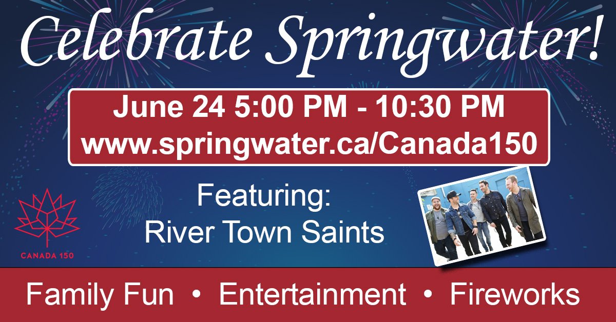 springwatertwp's tweet photo. #CelebrateSpringwater takes place tomorrow. Bring your lawn chairs, refillable water bottles and dancing shoes. Info https://t.co/k8MCtPb0TJ https://t.co/zBsar0NeKa