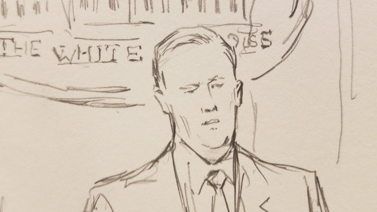 JasonKMorrell's tweet photo. This is what we've come to guys... @CNN forced to send sketch artist to WH briefing since they closed it off to us 🤣 credit: Bill Hennessy https://t.co/LHfDnqY6jN