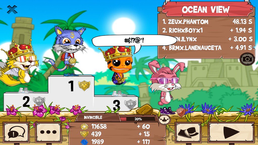 Question__18's tweet photo. I just beat a golden fox! #funrun2 #richxboyx1 #iLynx #LaNenaUceta https://t.co/3l1bS7XJfb