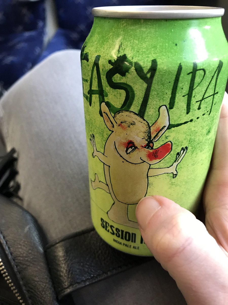 ARankineForager's tweet photo. Train beer... in style! ''Tis no too bad, this #beer #worksnight @FlyingDog https://t.co/nYb4uSuvyx