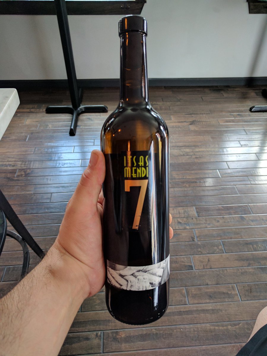 MadFranc's tweet photo. Happy early Birthday to me! When Basque meet Rhine grapes amazing things happen! Can't wait to put a few years age on this! https://t.co/ayyoKymG9T