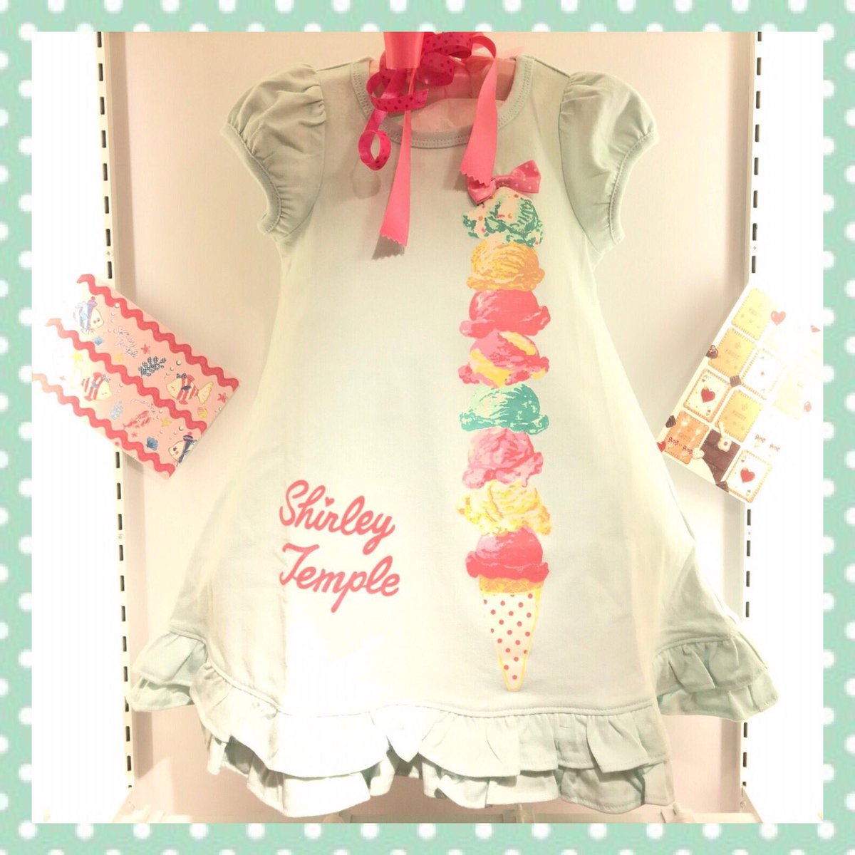 Shirley Temple A Twitter New In 1枚で可愛い アイスクリームワンピ アイスクリームタワー カットソーワンピース 9 800 シャーリーテンプル Shirleytemple アイスクリーム 子供服 Shirley Temple A Twitter New In 1枚で可愛い アイスクリームワンピ アイスクリームタワー カットソーワンピース 9 800 シャーリーテンプル Shirleytemple アイスクリーム 子供服