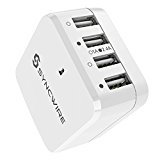 KatewaAuctions2's tweet photo. #10: USB Plug Charger Syncwire 4-Port USB Wall Charger with Interchangeable UK EU US ... https://t.co/Q0V2WqCgTt https://t.co/WUx11CI5im