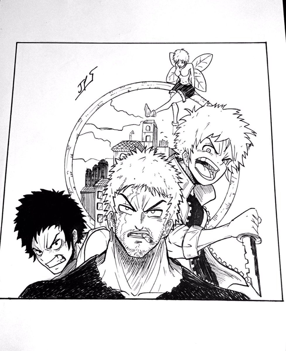 Jeanphi985's tweet photo. Un petit dessin n&amp;B loin d'etre parfait mais je tente des trucs #dessin #manga https://t.co/tqDg9nDrox