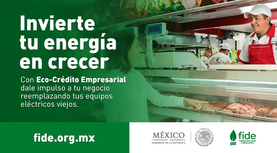 Eco-Crédito FIDE tweet media