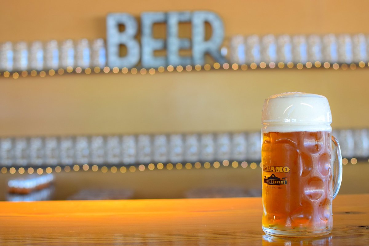 AlamoBeerCo's tweet photo. Friday (6/23) at the beer hall: @PalmFritesSA serving 3pm-midnight &amp; @realChrisTaylor performing 8-11pm. https://t.co/nzyCbAmQAZ https://t.co/tSz707FaZz