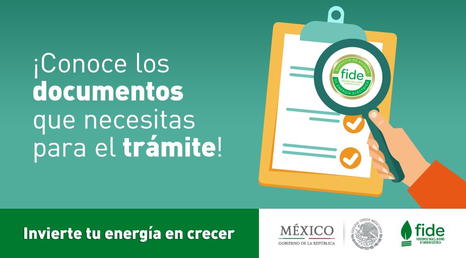 Eco-Crédito FIDE tweet media