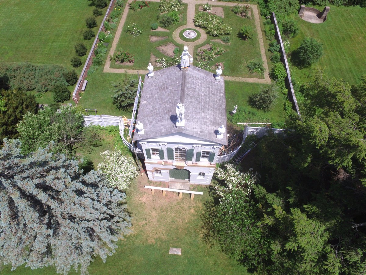 GienappDesign's tweet image. Check out the progress of the Glen Magna Derby Summer House renovations!