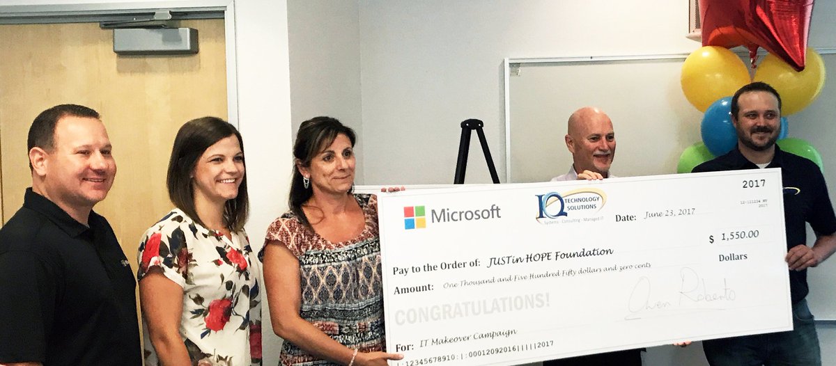 MicrosoftReno's tweet photo. Microsoft Reno and @iqisit awarded $20k to four local nonprofits via the annual #ITMakeover Campaign. https://t.co/xjIledsRUG
