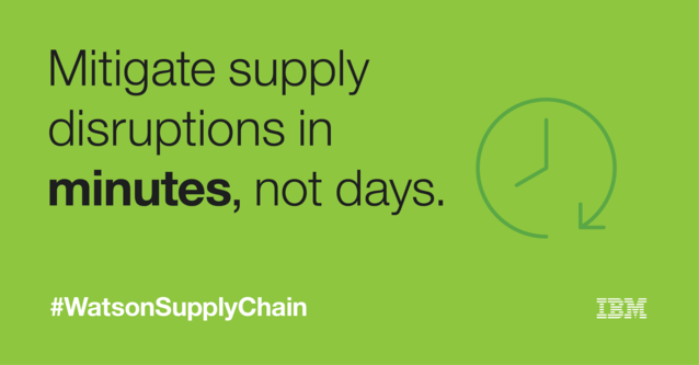 ChrisJPerry2014's tweet photo. .@IBMSupplyChain #WatsonSupplyChain #Cognitive #supplychain #3PLUS17 #SCSUS17 https://t.co/9sDFcIb4iY https://t.co/TeudqairYn