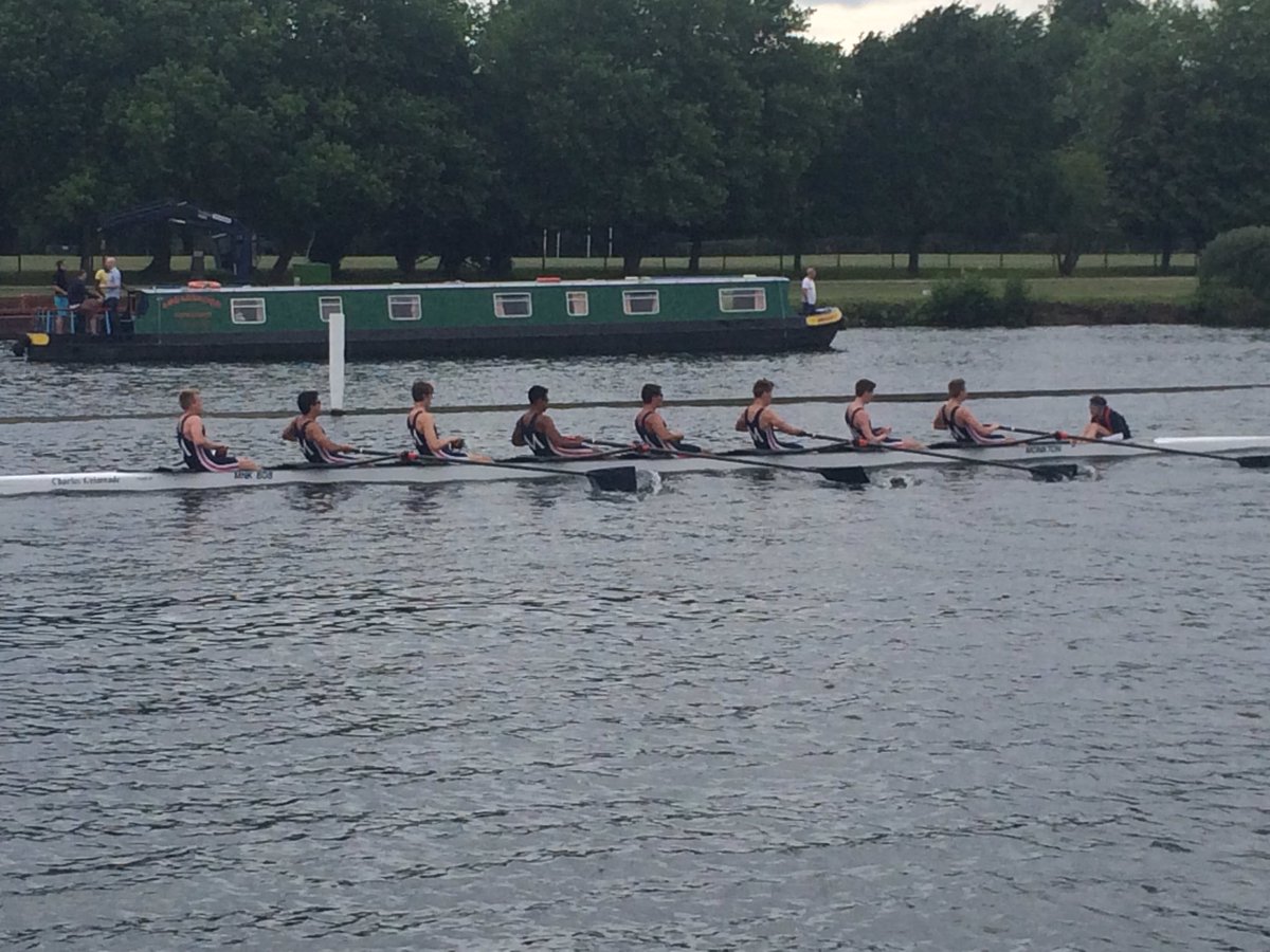 They only went and did it @monkton qualified for the Princess Elizabeth (School eights) at Henley Royal Regatta