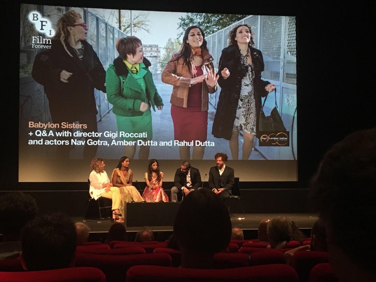 BagriFoundation's tweet photo. Loved @GigiRoccati's inspiring &amp; heartwarming @BabylonSisters1 tonight @BFI catch it tomorrow 6:30pm @CrouchEndPH https://t.co/a8igRuTqBJ https://t.co/VRERRC10h4