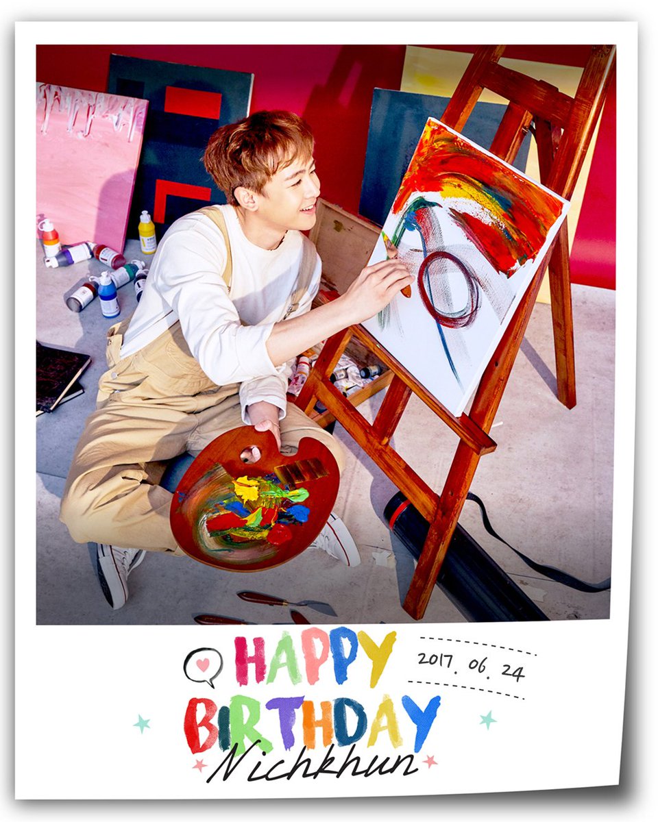 jypnation's tweet photo. HAPPY BIRTHDAY NICHKHUN 
#2getherWithKhun https://t.co/kTBN45X7cu
