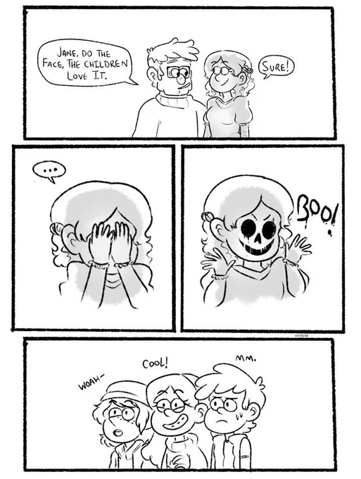 Jane is way spookier then she lets on. 