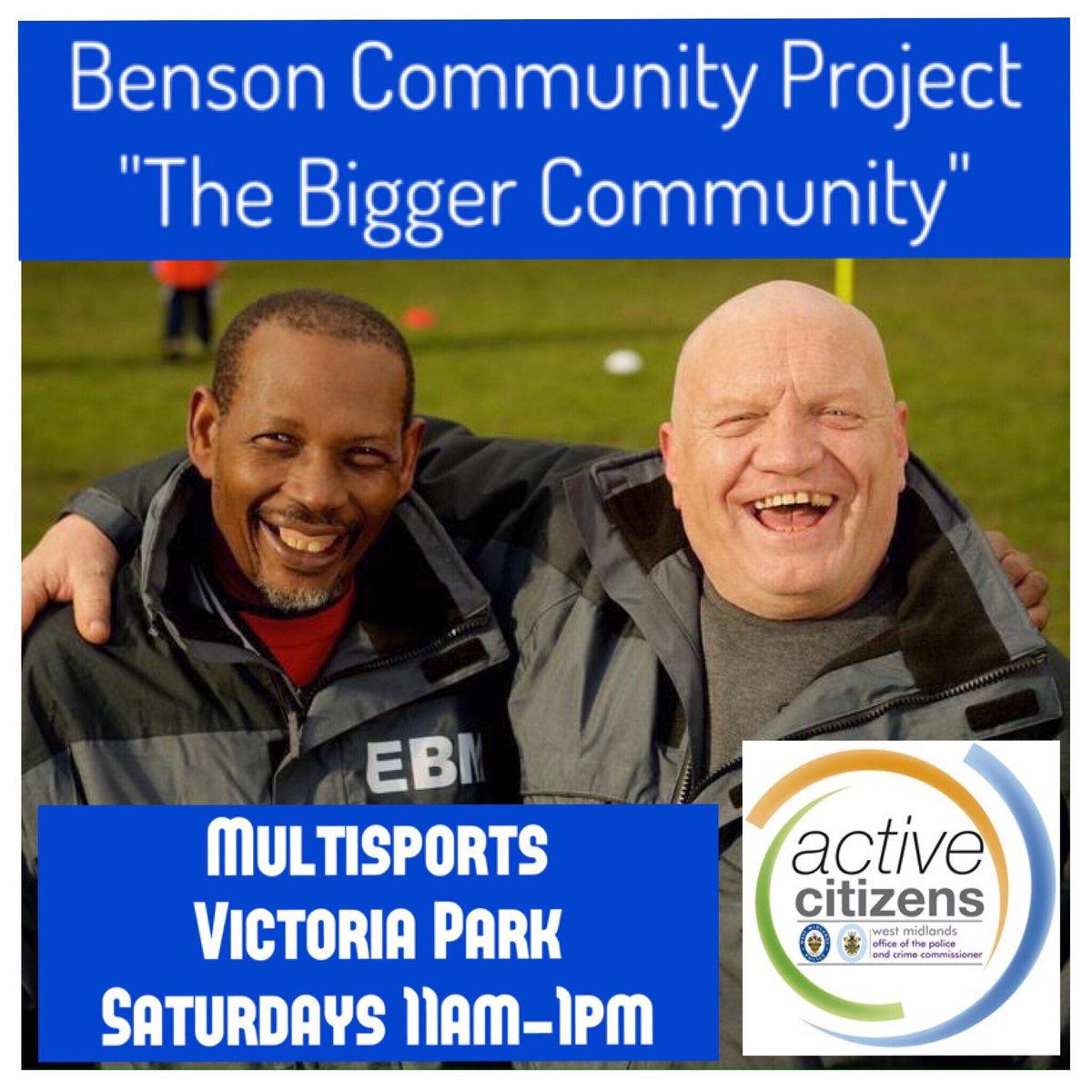 SmethwickWMP's tweet photo. Saturday 11-1 Victoria Park &amp; 2-4 Hadley @BensonCommunity @SLTGetActive @WMStreetGames @SWPartnerships @SmethwickNews @smethwickcan https://t.co/RoIS3vYoqV
