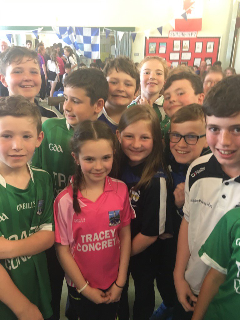 aoganofearghail's tweet photo. Happy DevenishGAA folk in Fermanagh. StMartins PS looking forward to Féile, hosting Scotland &amp; Edendork. One GAA https://t.co/YK6KEWPt0L