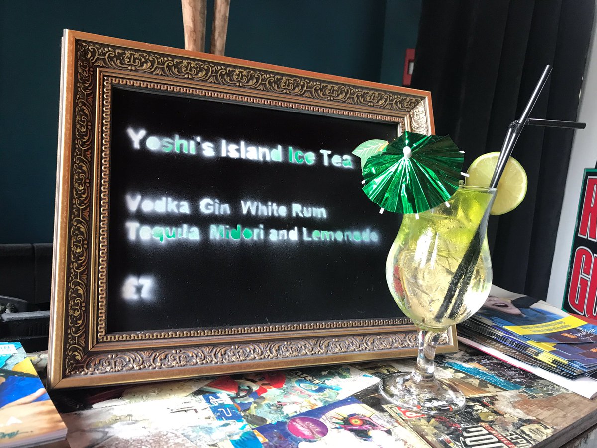 LoadingBar's tweet photo. Tonight over @barScenario you can grab tonight's special from @LJPullinger 'Yoshi's Island Ice Tea' for £7 https://t.co/Hga2NyMO2L