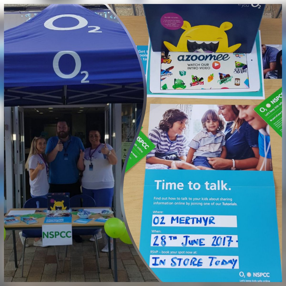 Avertec_'s tweet image. Pop in and register for next week's #nspcc workshop on the 28th June in #O2merthyr 😊 helping to keep kids safe online @O2UK @azoomeekids