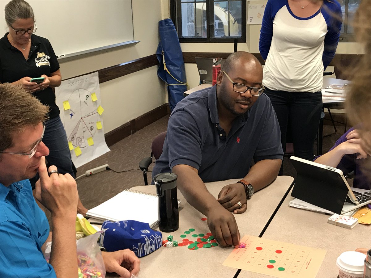 ChandaJones12's tweet photo. Learning how to play more math games! Tic-Tac-Toe Sums in a row! #TEACHButler2017 https://t.co/QSlD15Frfz