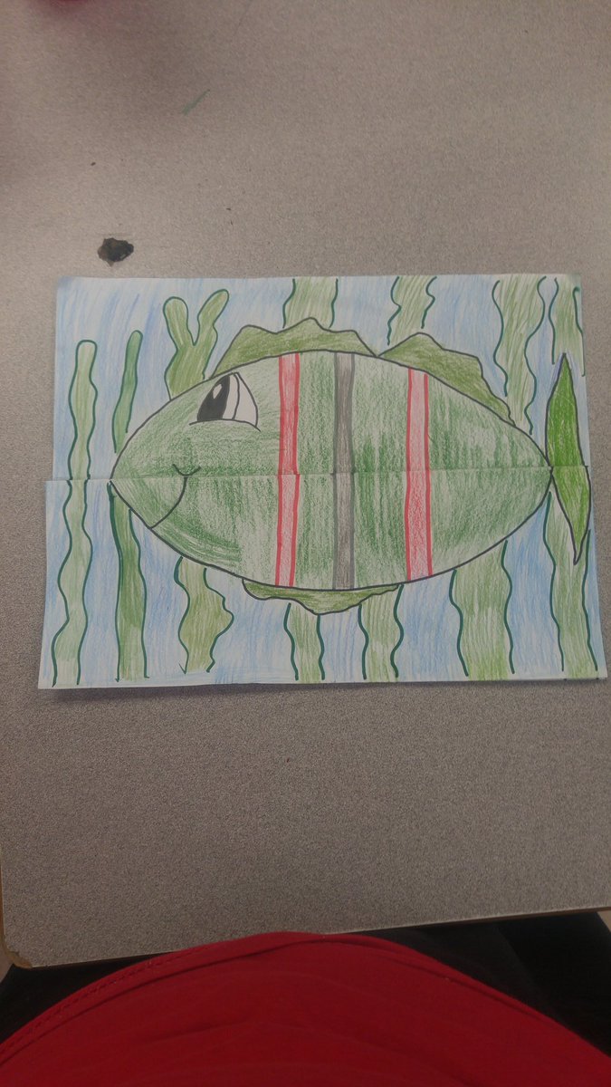 kari_persson's tweet photo. Perch or pirahna? Fantastic art for end of the year! https://t.co/XN2lB9SrcK