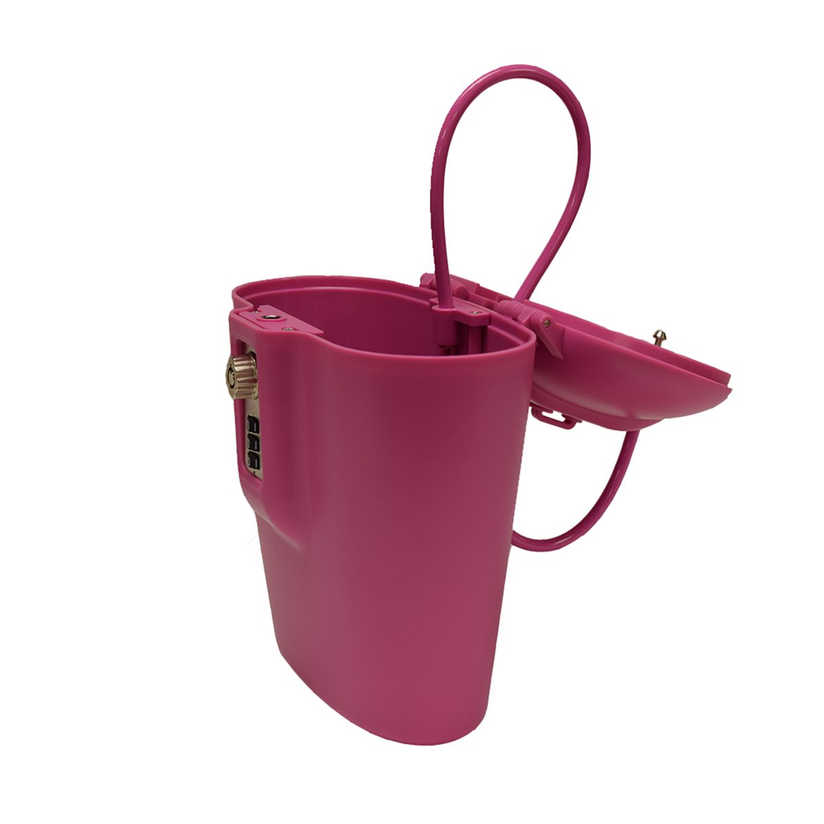 protectfully1's tweet photo. Our portable safes https://t.co/4UNVvPk3sH R ready 4 #NationalPinkDay &amp; any other day 4 that matter. #safetravel #travelmore #worryless https://t.co/lB7jAQa2el