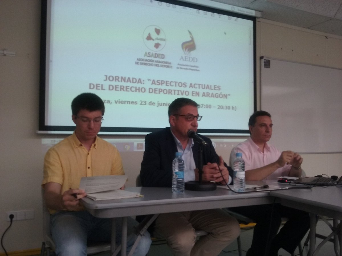 #DeporteAragon Jornada <a href="/ASADED_Aragon/">ASADED</a> Presentación Anteproyecto de Ley de la Actividad  Física y del Deporte en <a href="/gobierno_aragon/">Epoxy Solutions SA</a>