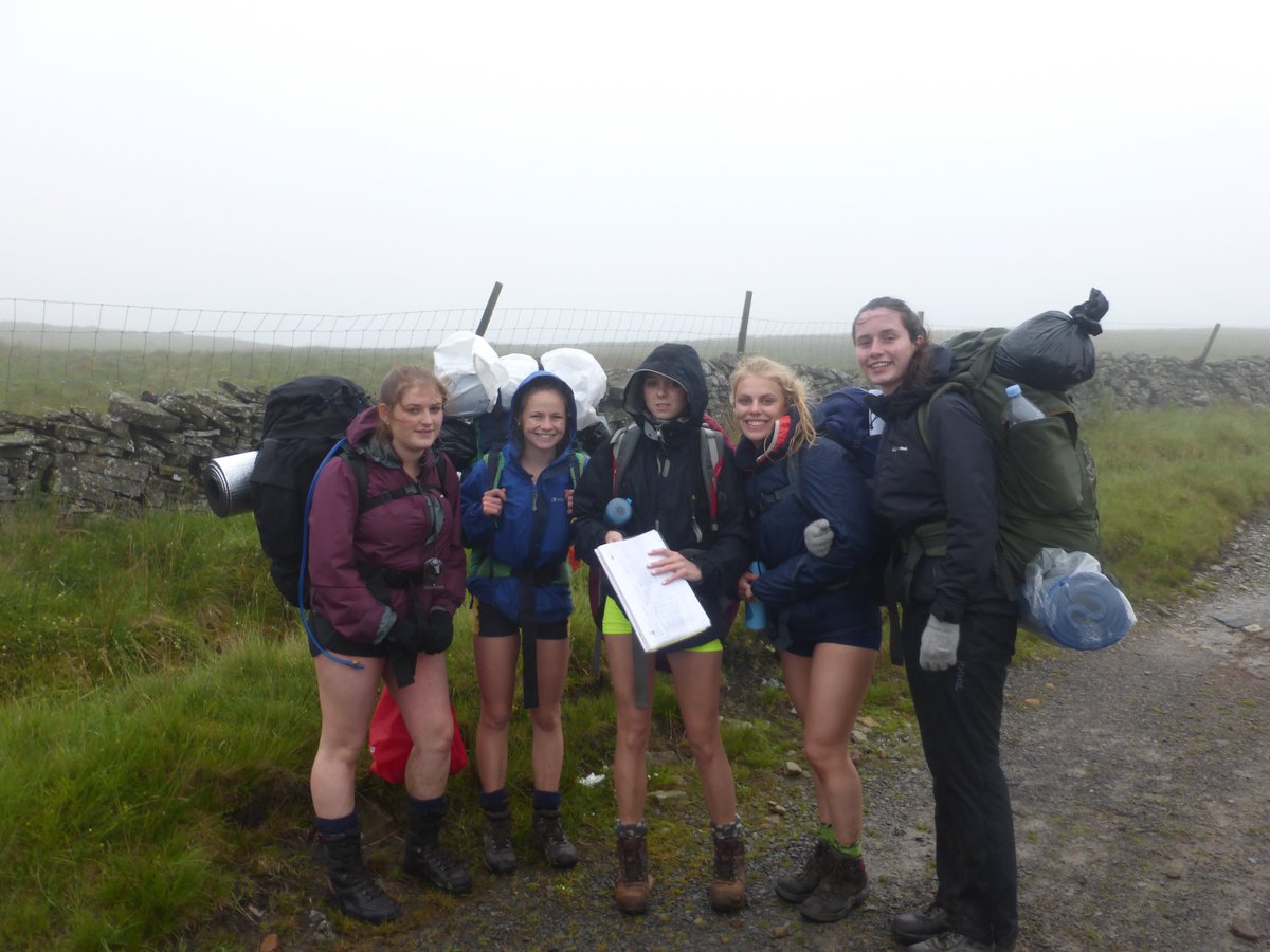 Sedbergh_STEM's tweet photo. Group 2 going strong: testing conditions... map & compass mandatory! https://t.co/hABM6C9u3H