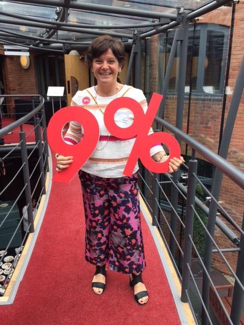 Ofcom's tweet image. Cristina Data at #INWED17: at 15, three times as many boys are interested in future STEM studies as girls. #9percentisnotenough #WomenInSTEM