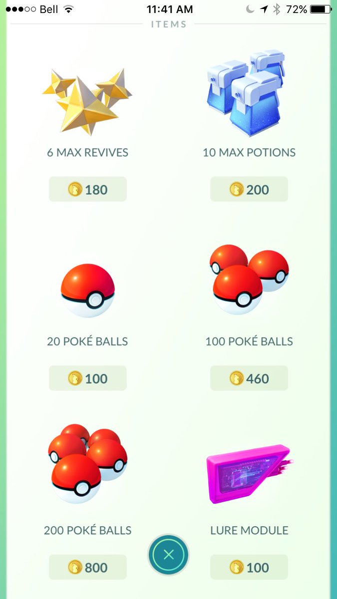 Barn_Side's tweet photo. @trnrtips @ReversalYouTube Max Revives &amp; Max Potions now available in the PoGo store https://t.co/leeaX5ZyI1