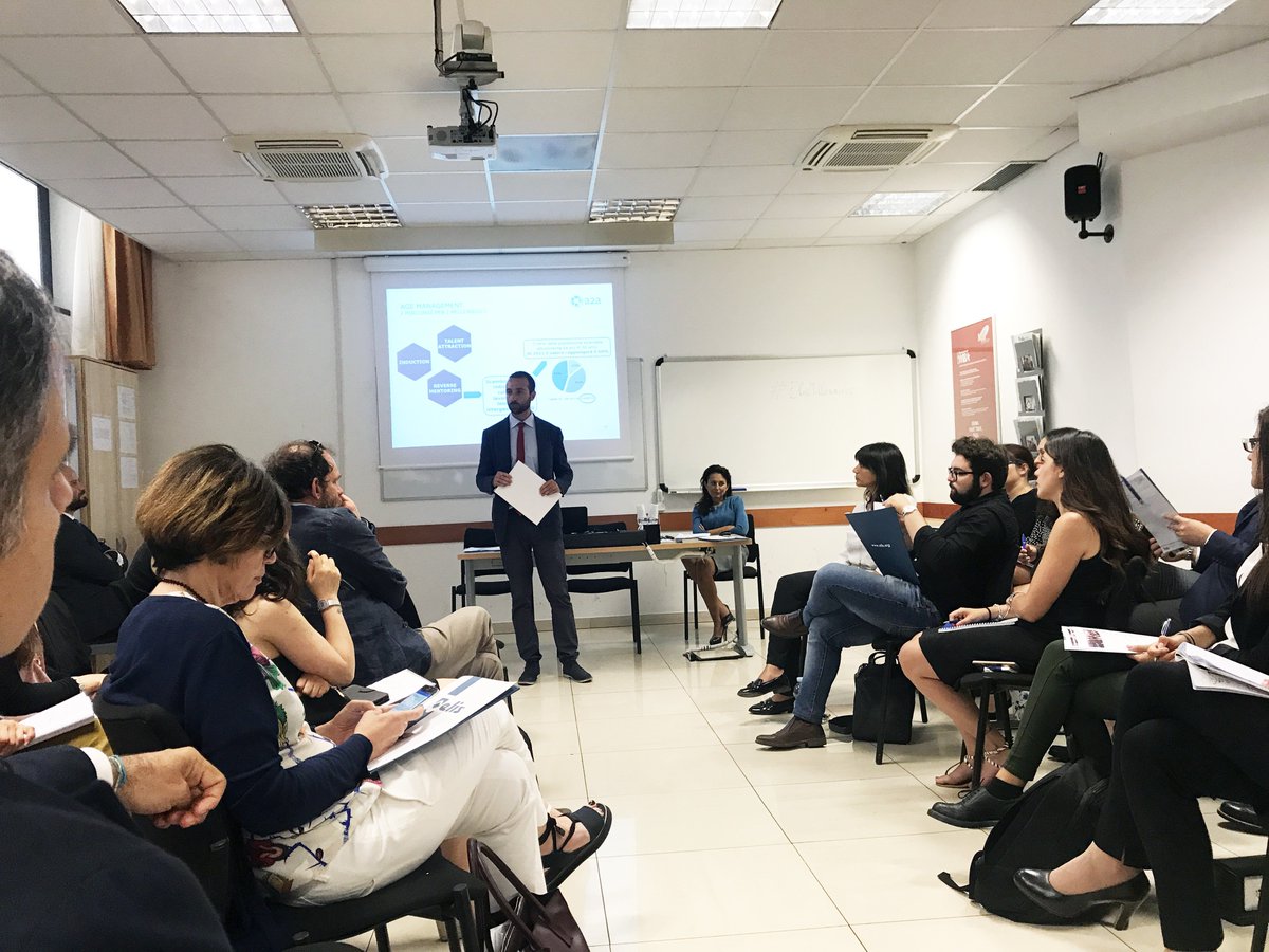 Azienda Millennials Friendly? Rispondono i Millennials! Confronto in @ELIS con @A2A @TIM <a href="/BNL/">BNL</a> @DHL <a href="/Terna/">Terna Chahul</a> @NTV #ElisMillennials