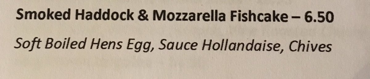 2 new fish dishes available from tonight! Come down and try these out.