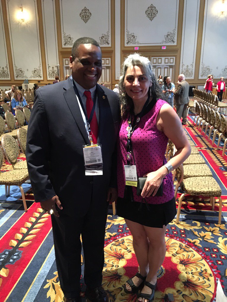 kitwal's tweet image. Otha Thornton immediate past President of National PTA