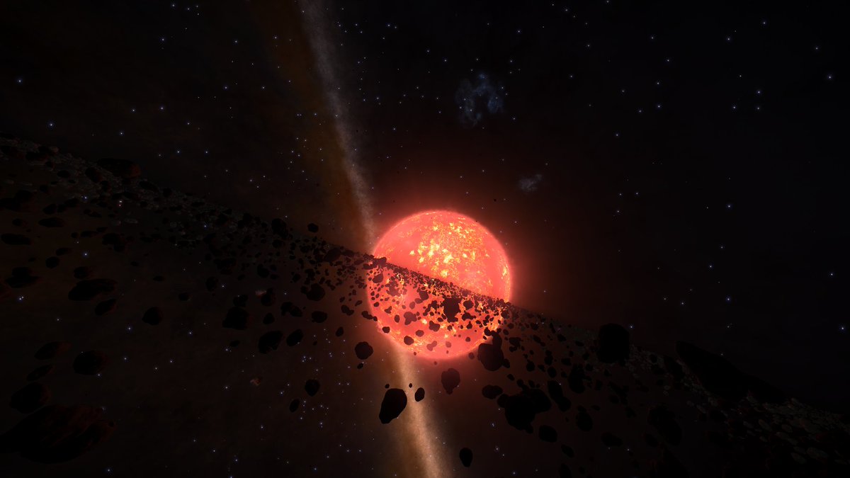 CmdrVadami's tweet photo. Enana roja con anillos.

#EliteDangerous #ElSistemaDeLasMaravillas https://t.co/UBRdkywwpR